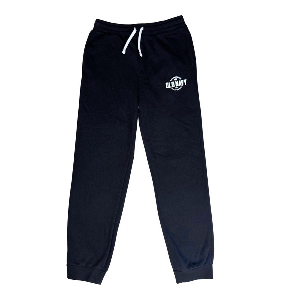 Old Navy Gender-Neutral Logo-Graphic Jogger Sweatpants for Kids size XXL, Black